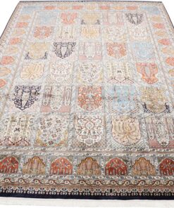 Kashmir Oriental Rug 295 × 201 cm, silk, hand-knotted — view 2
