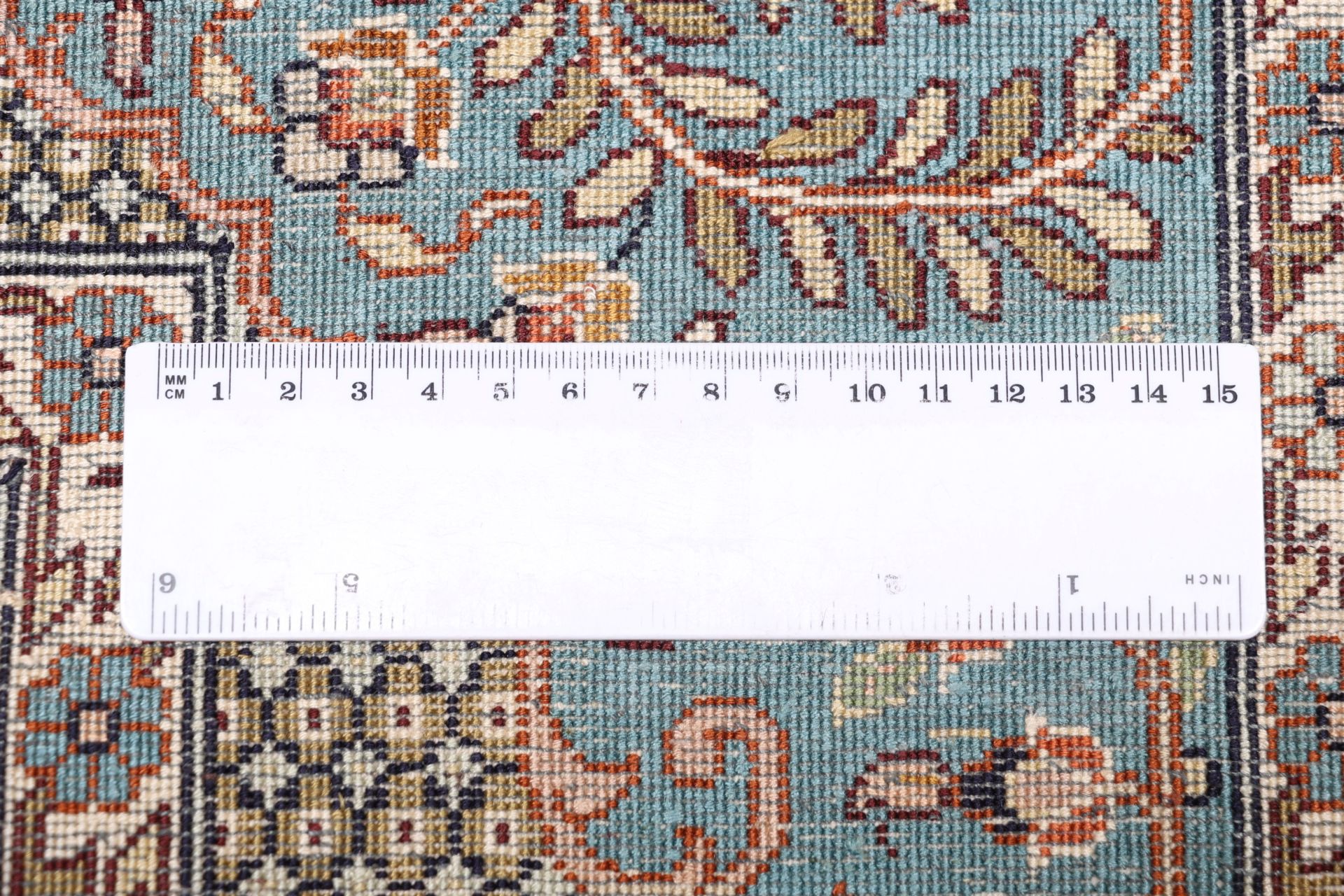 Kashmir Oriental Rug 295 × 201 cm, silk, hand-knotted — view 11