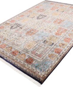 Kashmir Oriental Rug 295 × 201 cm, silk, hand-knotted — view 3