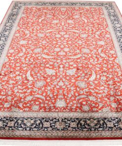 Kashmir Oriental Rug 299 × 201 cm, silk, hand-knotted — view 2