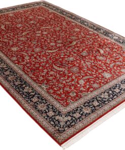 Kashmir Oriental Rug 299 × 201 cm, silk, hand-knotted — view 4