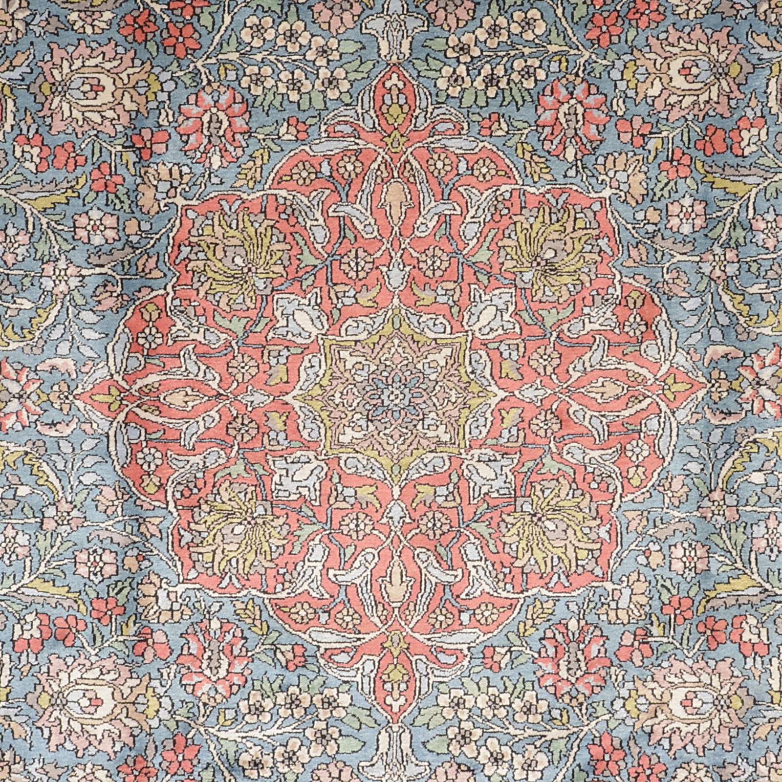Kashmir Oriental Rug 316 × 214 cm, silk, hand-knotted — view 4