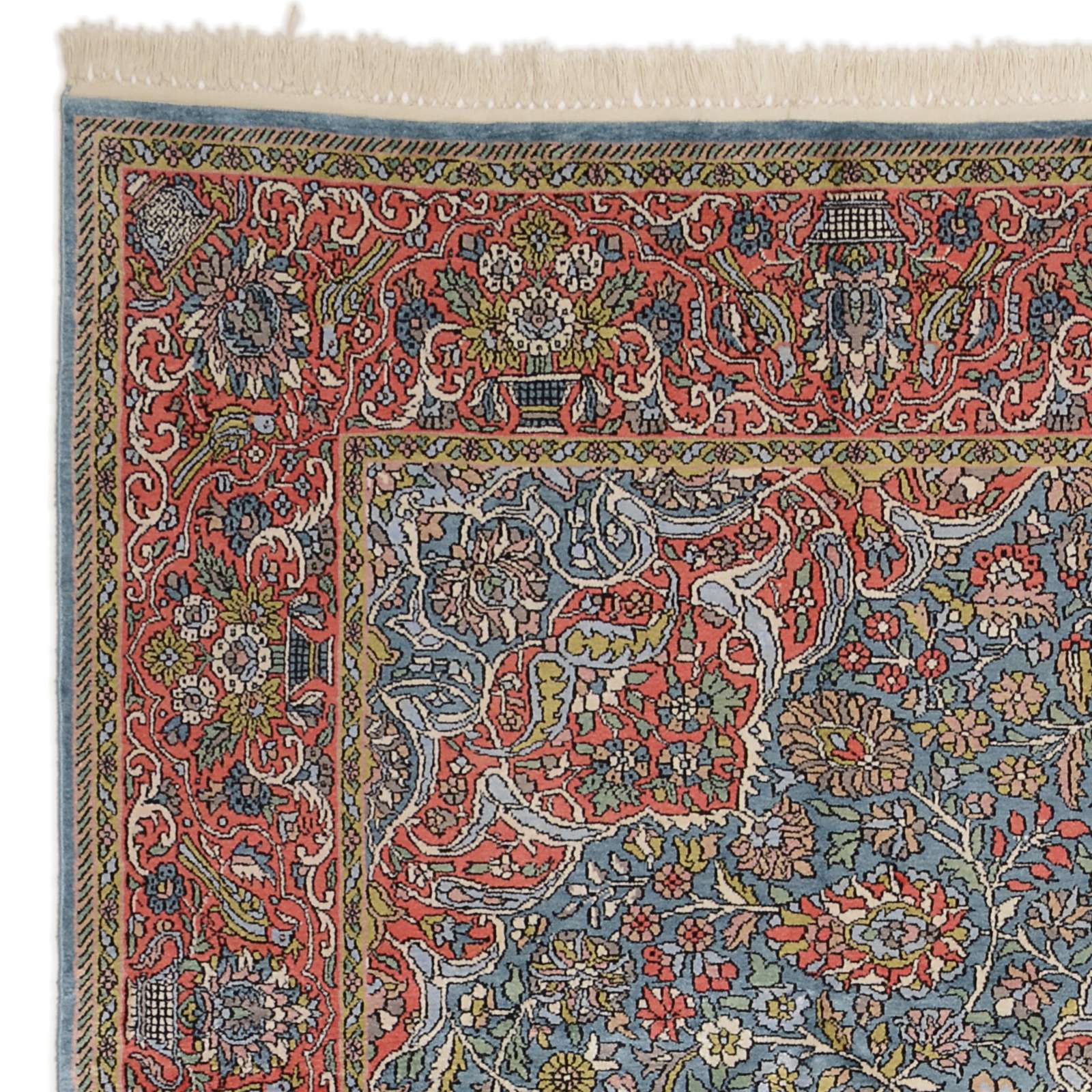Kashmir Oriental Rug 316 × 214 cm, silk, hand-knotted — view 5