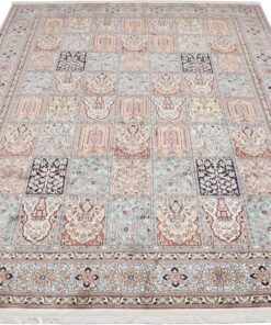 Kashmir Oriental Rug 296 × 215 cm, silk, hand-knotted — view 2
