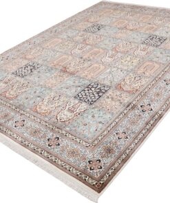 Kashmir Oriental Rug 296 × 215 cm, silk, hand-knotted — view 3