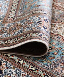 Kashmir Oriental Rug 296 × 215 cm, silk, hand-knotted — view 10