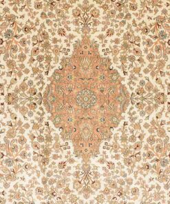 Kashmir Oriental Rug 309 × 215 cm, silk, hand-knotted — view 4