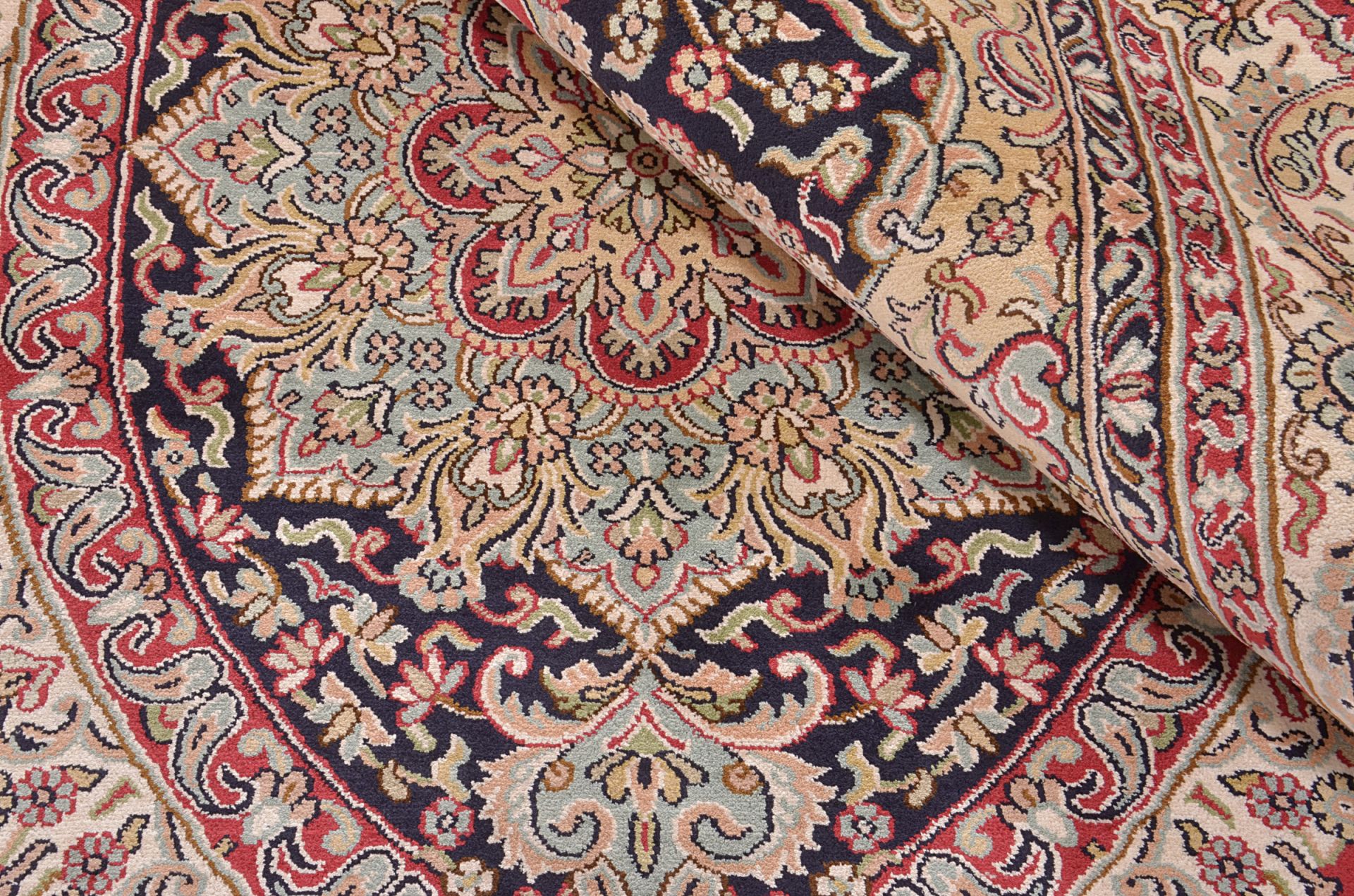 Kashmir Oriental Rug 310 × 215 cm, silk, hand-knotted — view 5