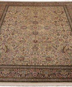 Kashmir Oriental Rug 299 × 216 cm, silk, hand-knotted — view 2