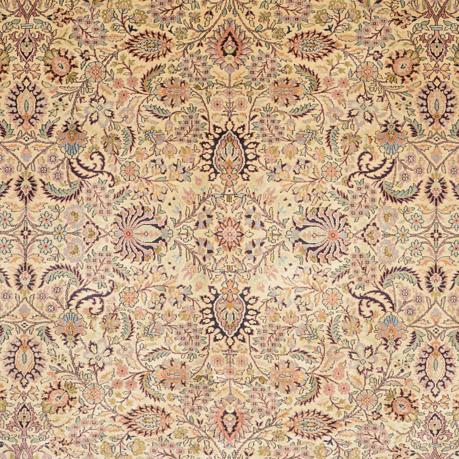 Kashmir Oriental Rug 299 × 216 cm, silk, hand-knotted — view 4