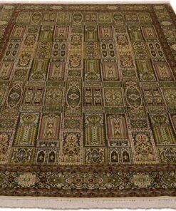 Kashmir Oriental Rug 308 × 216 cm, silk, hand-knotted — view 2