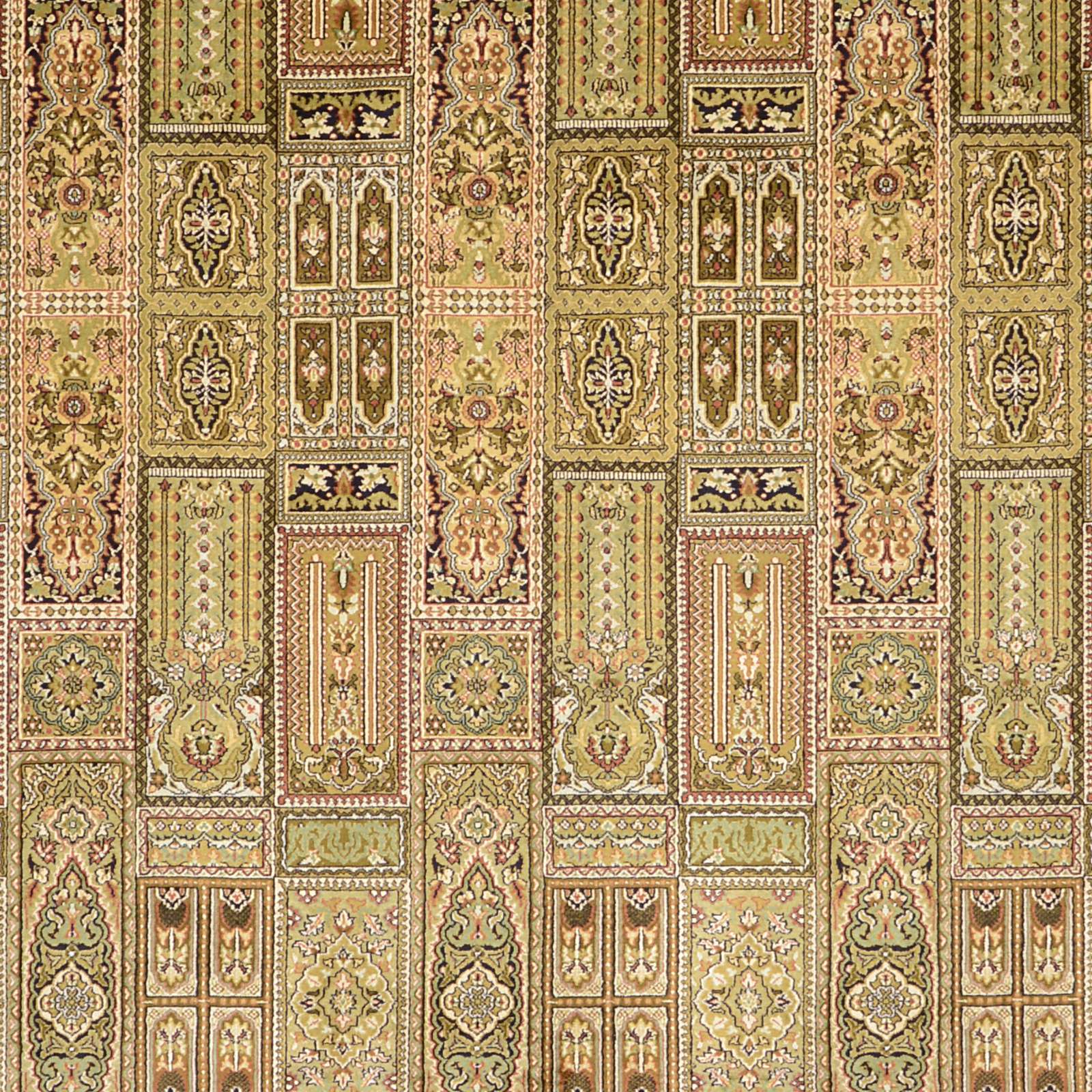 Kashmir Oriental Rug 308 × 216 cm, silk, hand-knotted — view 4