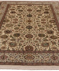 Kashmir Oriental Rug 317 × 219 cm, silk, hand-knotted — view 2