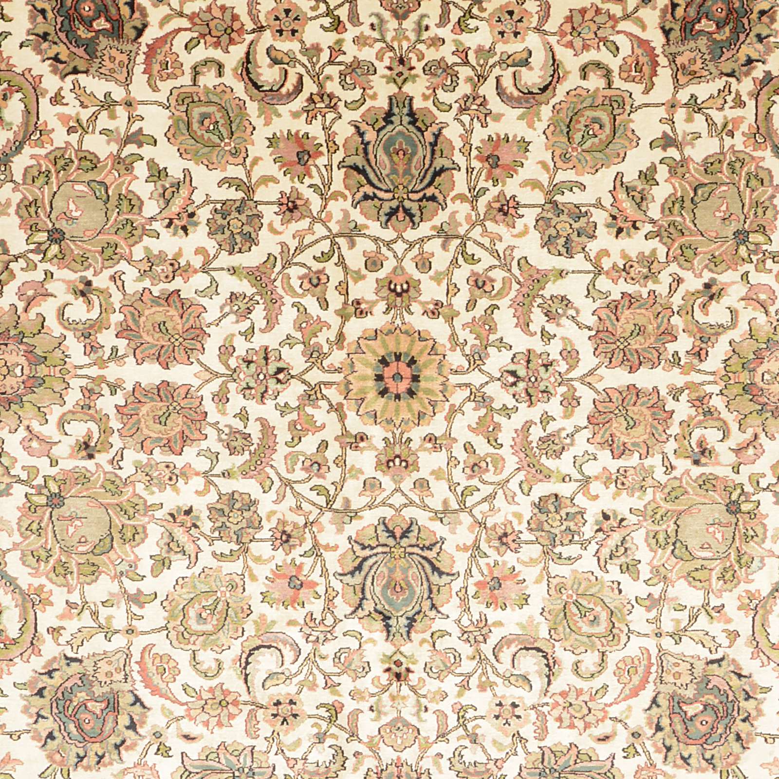 Kashmir Oriental Rug 317 × 219 cm, silk, hand-knotted — view 4