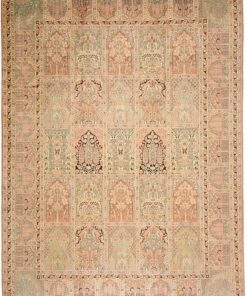 Kashmir Oriental Rug 307 × 222 cm, silk, hand-knotted
