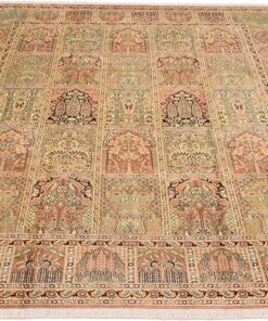 Kashmir Oriental Rug 307 × 222 cm, silk, hand-knotted — view 2