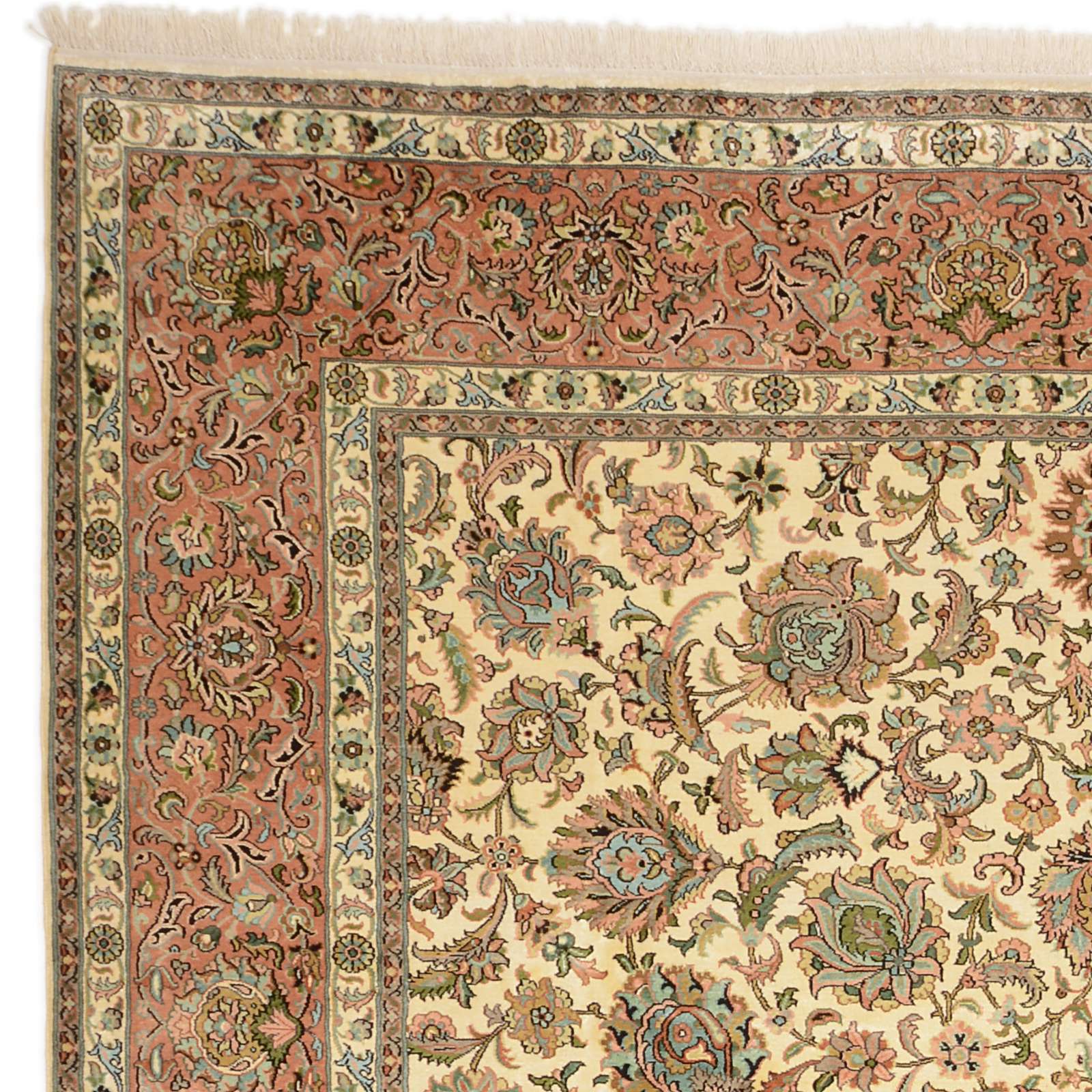 Kashmir Oriental Rug 340 × 240 cm, silk, hand-knotted — view 5