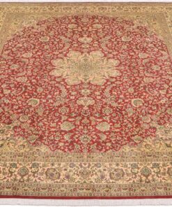 Kashmir Oriental Rug 304 × 244 cm, silk, hand-knotted — view 2
