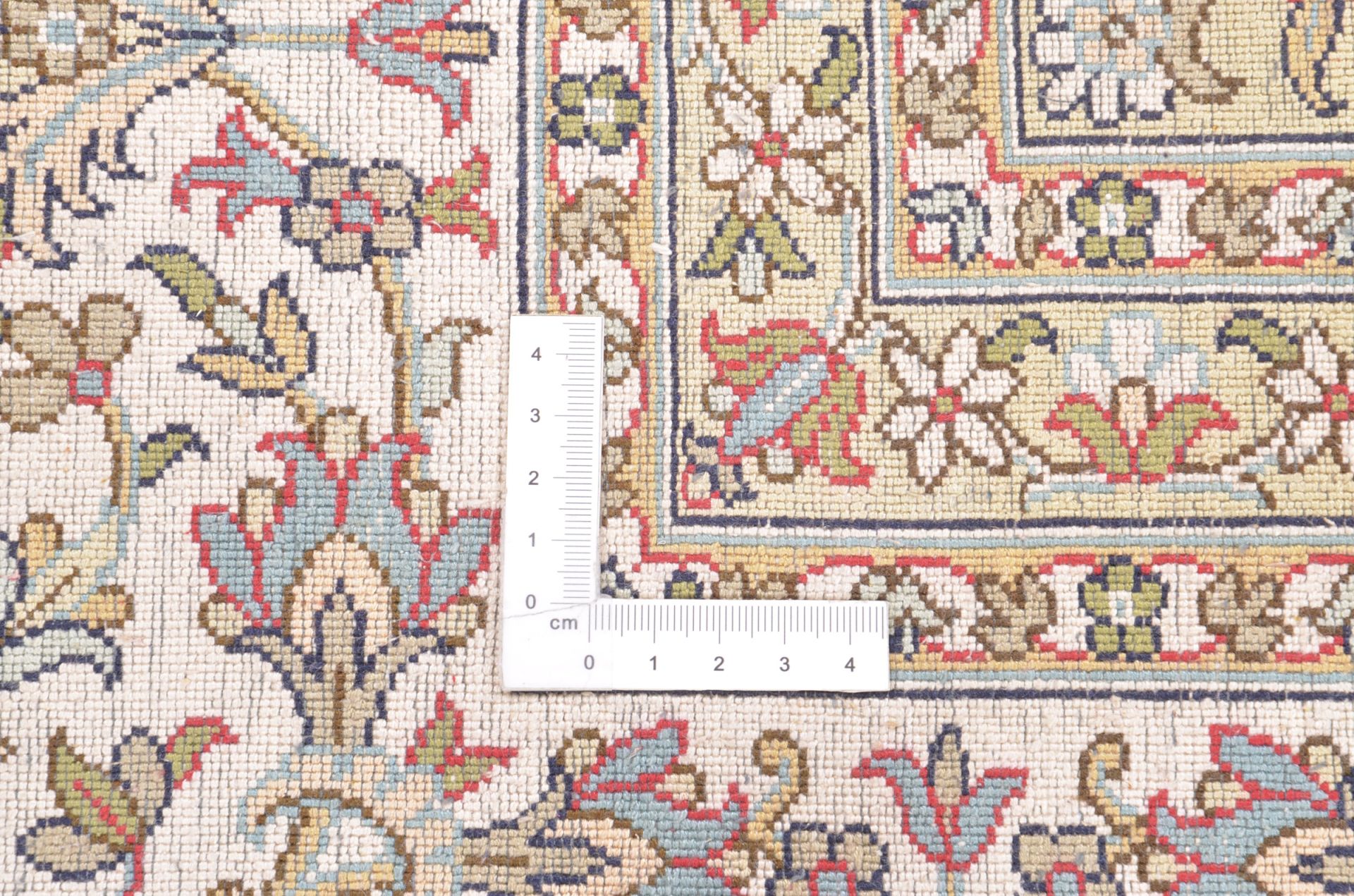Kashmir Oriental Rug 304 × 244 cm, silk, hand-knotted — view 3