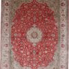 Kashmir Oriental Rug 335 × 244 cm, silk, hand-knotted