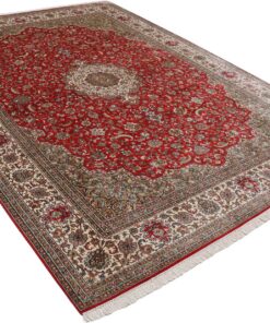 Kashmir Oriental Rug 335 × 244 cm, silk, hand-knotted — view 4
