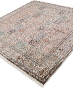 Kashmir Oriental Rug 245 × 245 cm, silk, hand-knotted — view 3