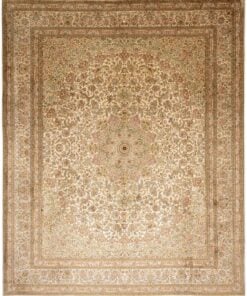 Kashmir Oriental Rug 307 × 245 cm, silk, hand-knotted