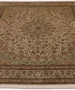 Kashmir Oriental Rug 307 × 245 cm, silk, hand-knotted — view 2