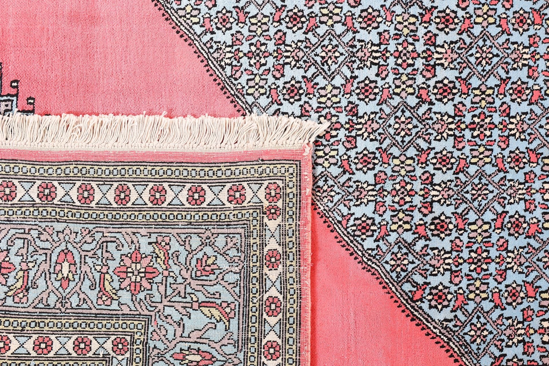 Kashmir Oriental Rug 326 × 245 cm, silk, hand-knotted — view 7