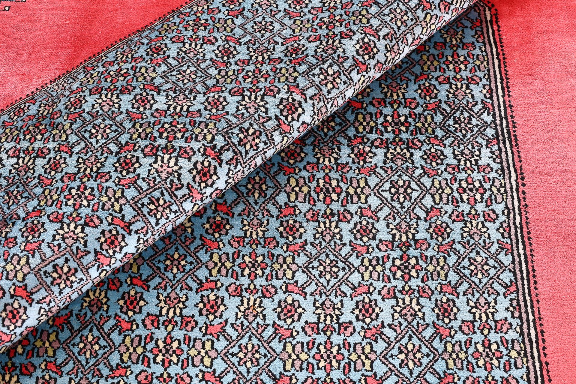 Kashmir Oriental Rug 326 × 245 cm, silk, hand-knotted — view 8