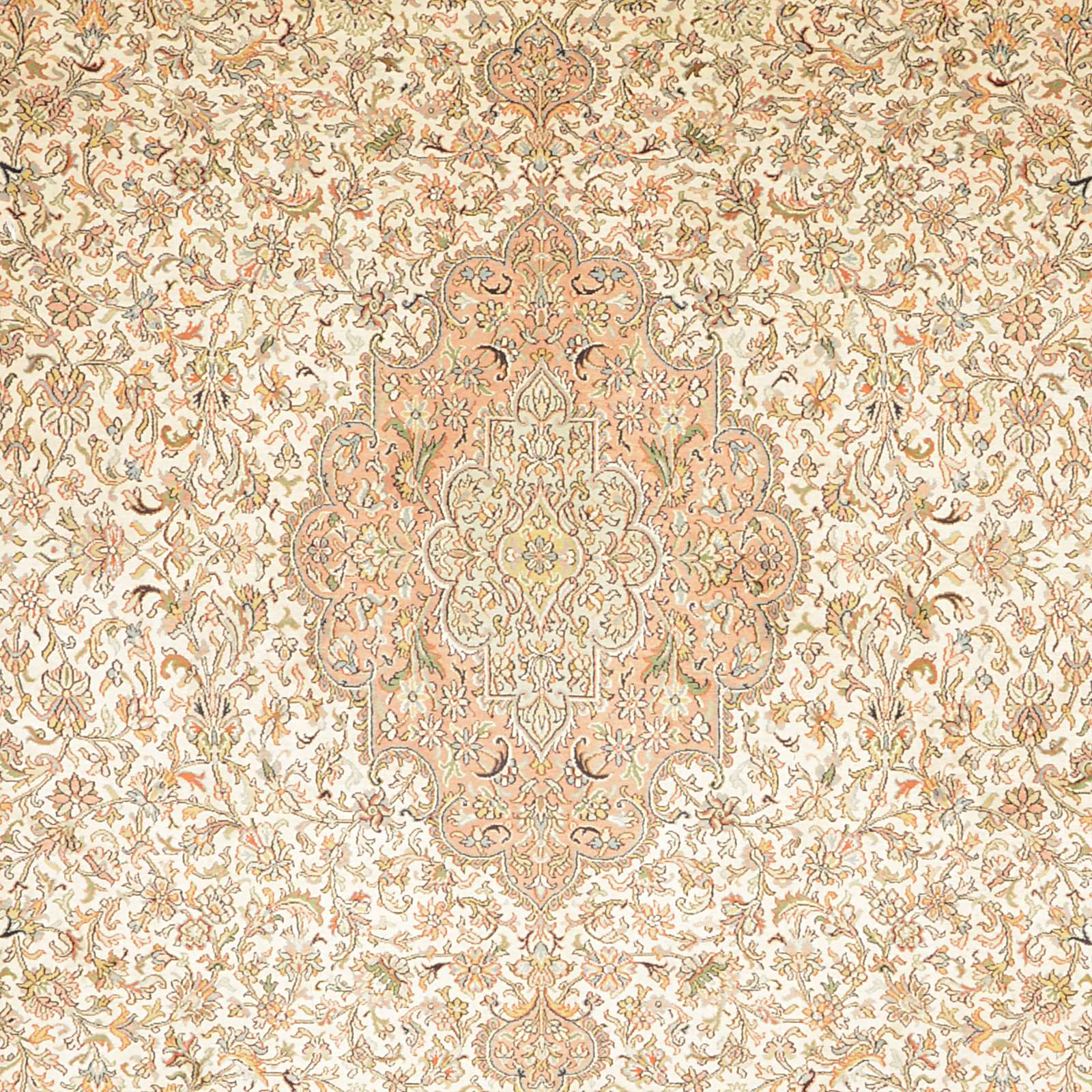Kashmir Oriental Rug 336 × 245 cm, silk, hand-knotted — view 4