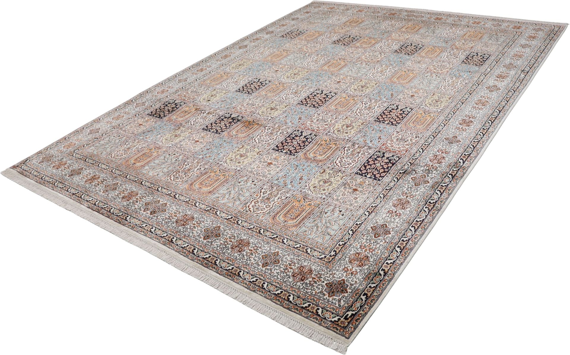 Kashmir Oriental Rug 349 × 247 cm, silk, hand-knotted — view 3