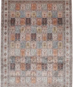 Kashmir Oriental Rug 349 × 247 cm, silk, hand-knotted