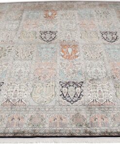 Kashmir Oriental Rug 300 × 248 cm, silk, hand-knotted — view 2