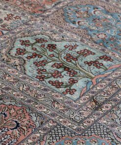 Kashmir Oriental Rug 300 × 248 cm, silk, hand-knotted — view 7