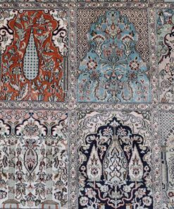 Kashmir Oriental Rug 300 × 248 cm, silk, hand-knotted — view 9