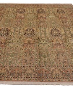 Kashmir Oriental Rug 369 × 272 cm, silk, hand-knotted — view 2