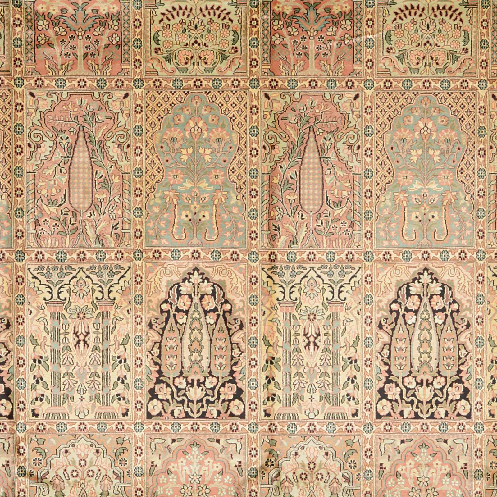 Kashmir Oriental Rug 369 × 272 cm, silk, hand-knotted — view 5