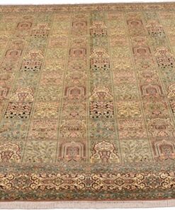 Kashmir Oriental Rug 363 × 277 cm, silk, hand-knotted — view 2