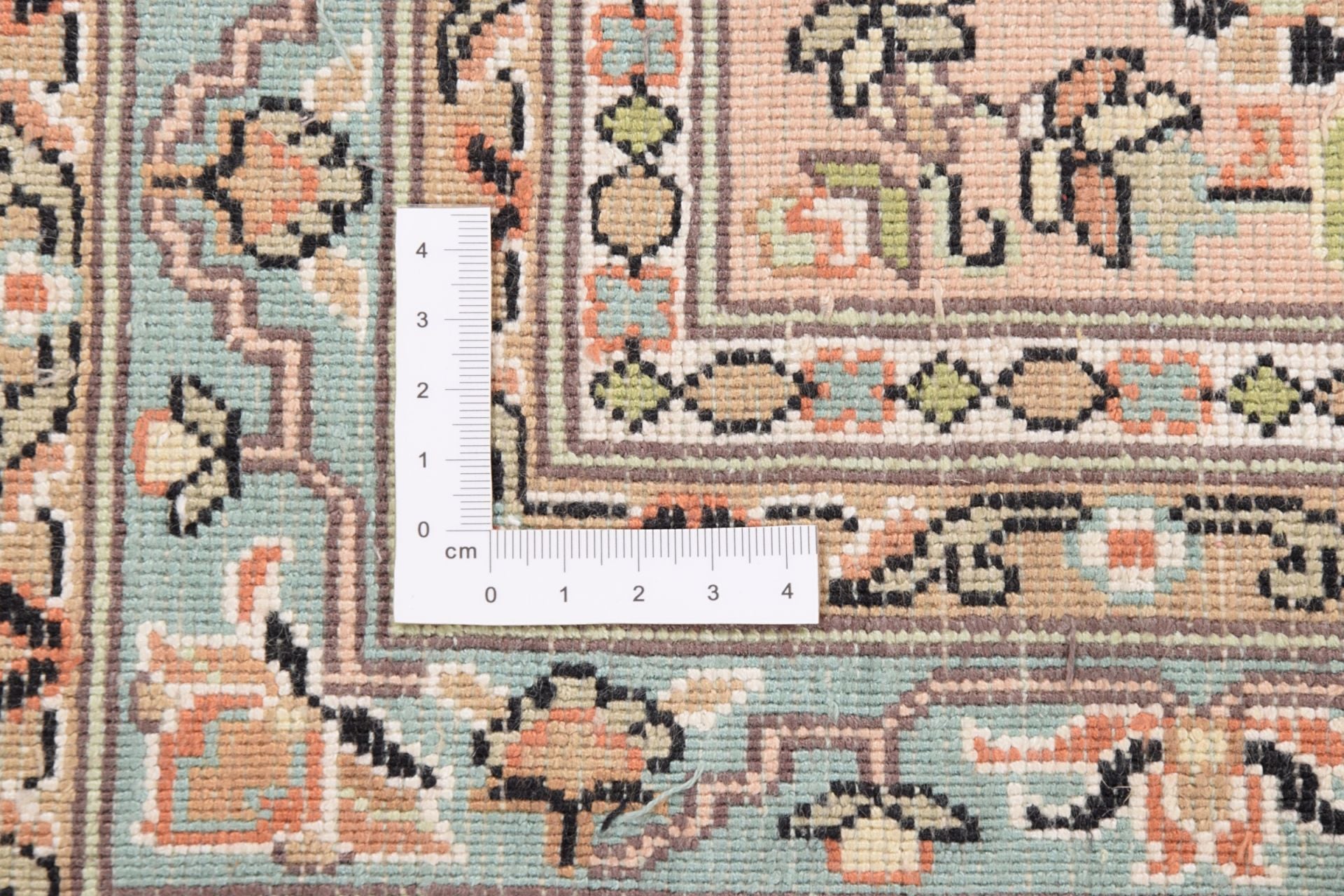 Kashmir Oriental Rug 363 × 277 cm, silk, hand-knotted — view 3