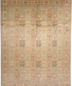 Kashmir Oriental Rug 363 × 277 cm, silk, hand-knotted