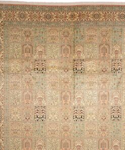 Kashmir Oriental Rug 363 × 277 cm, silk, hand-knotted — view 6