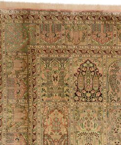 Kashmir Oriental Rug 299 × 281 cm, silk, hand-knotted — view 5