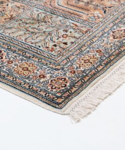 Kashmir Oriental Rug 241 × 76 cm, silk, hand-knotted — view 6