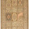 Kashmir Oriental Rug 310 × 82 cm, silk, hand-knotted