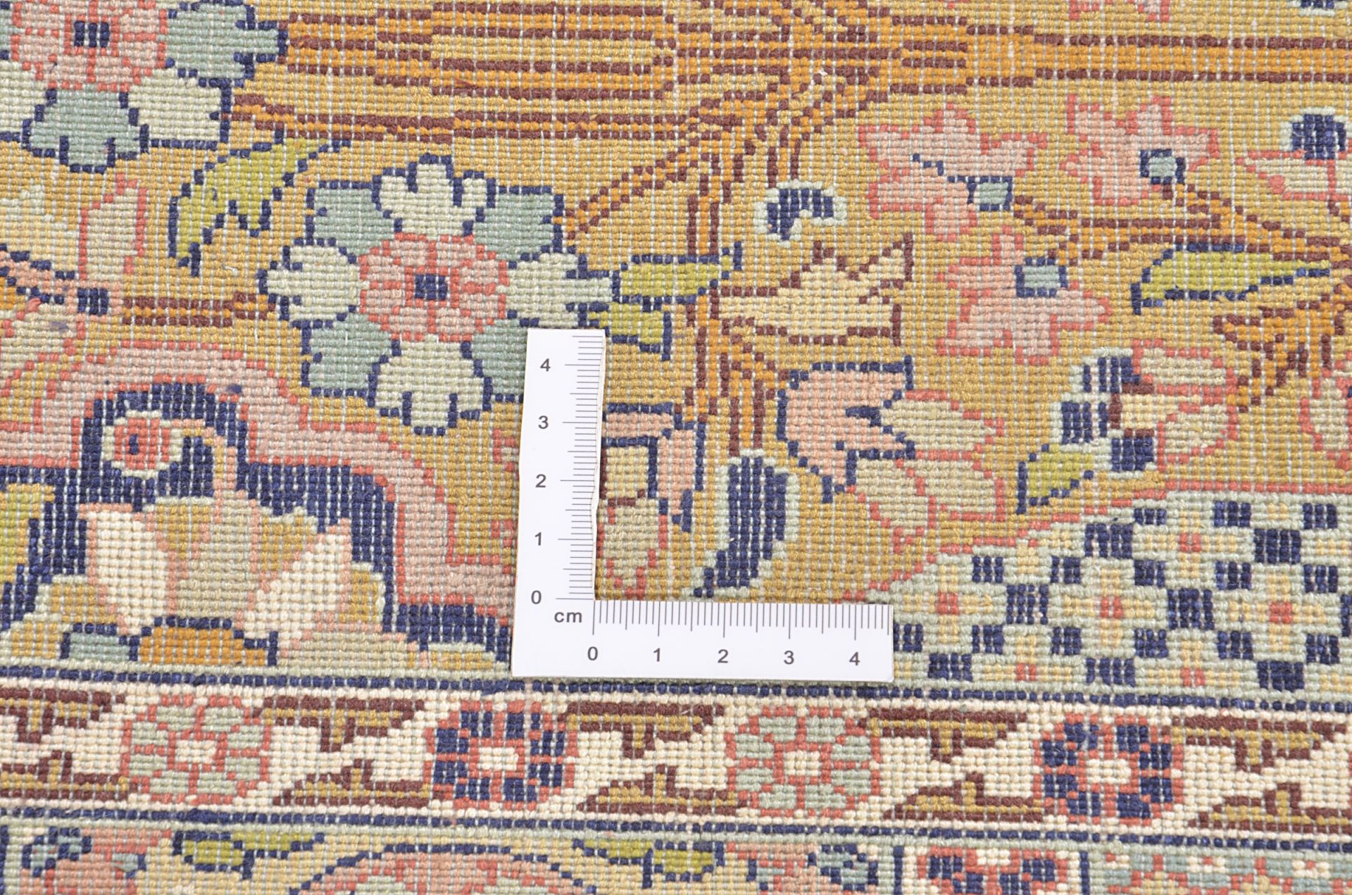 Kashmir Oriental Rug 303 × 88 cm, silk, hand-knotted — view 4