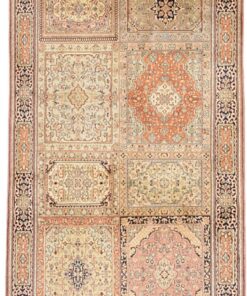 Kashmir Oriental Rug 296 × 92 cm, silk, hand-knotted