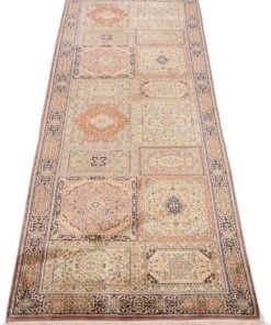 Kashmir Oriental Rug 296 × 92 cm, silk, hand-knotted — view 3
