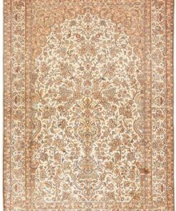 Kashmir Oriental Rug 185 × 127 cm, silk, hand-knotted