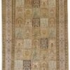 Kashmir Oriental Rug 222 × 148 cm, silk, hand-knotted